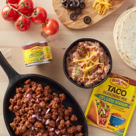 An array of different Old El Paso products
